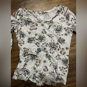 Grey loft shirt size small